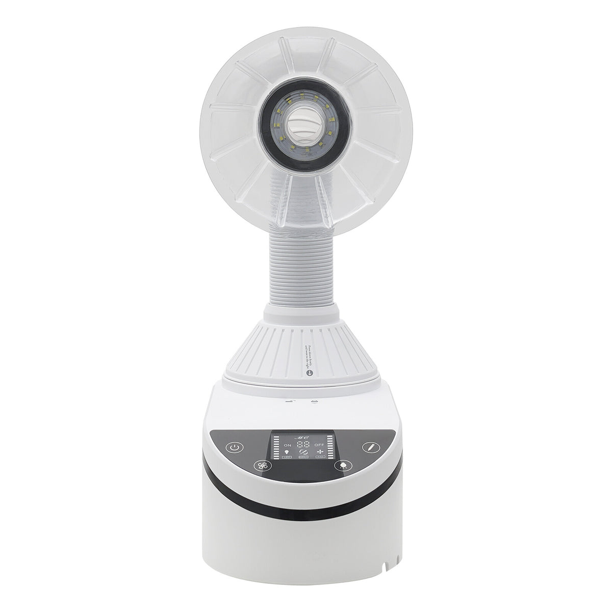 230W Tabletop Nail Dust Collector with 360° Rotating Hose & Filter