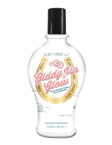 Giddy Up & Glow 500X Bronzer Tan 7.5Oz - Dark, Radiant, Wild SeaSun