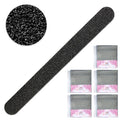 250PCS Double Sided Black Nail Files Grit 100/100 for Nail Care