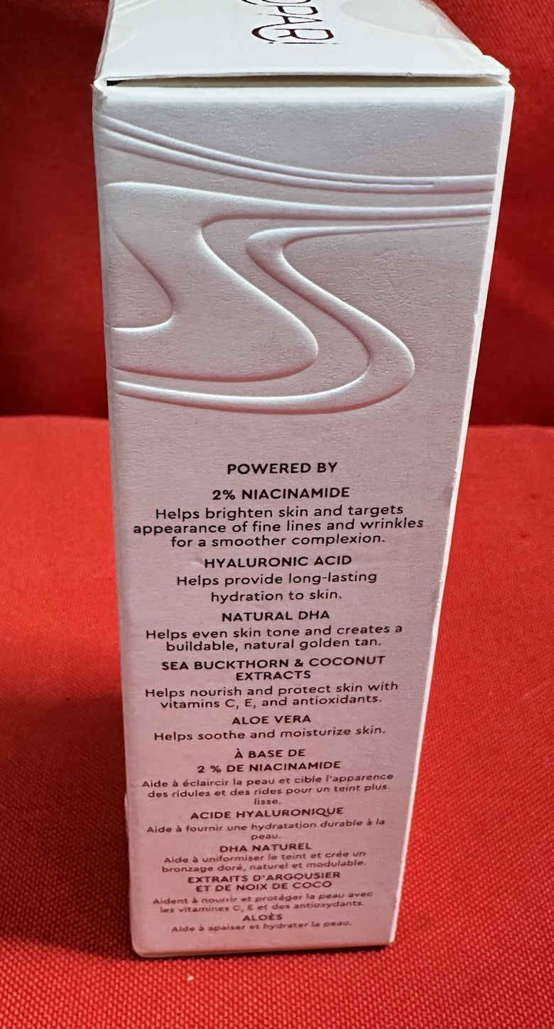 Gradual Self Tanning Face Serum with Niacinamide - 30ml, Hydrating & Brightening
