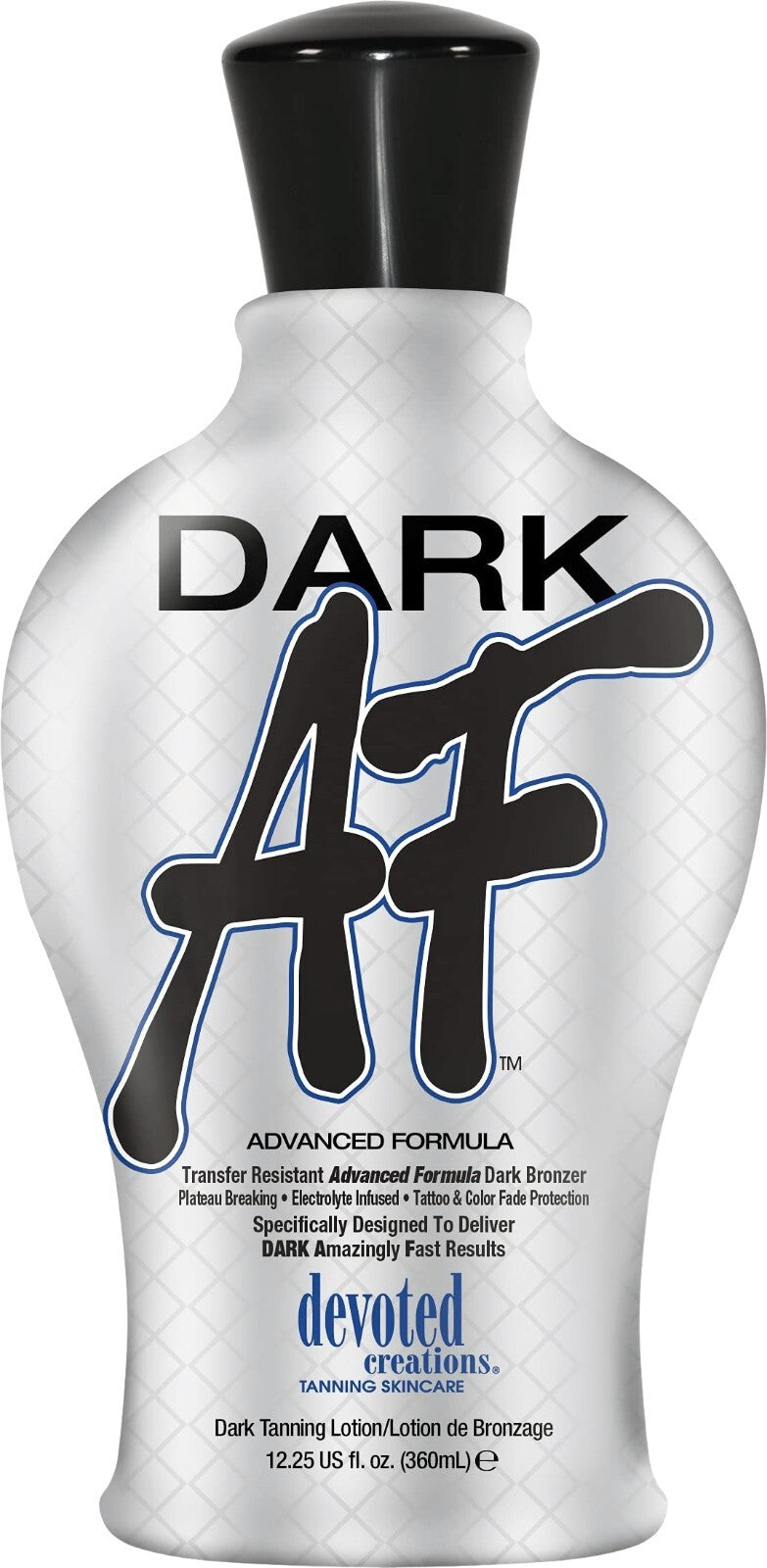 Dark Bronzer Indoor Tanning Lotion - Transfer Resistant, DHA, 12.25oz