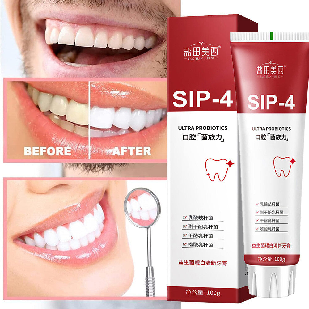 Probiotic Whitening Toothpaste for Brightening & Fresh Breath - All Variants