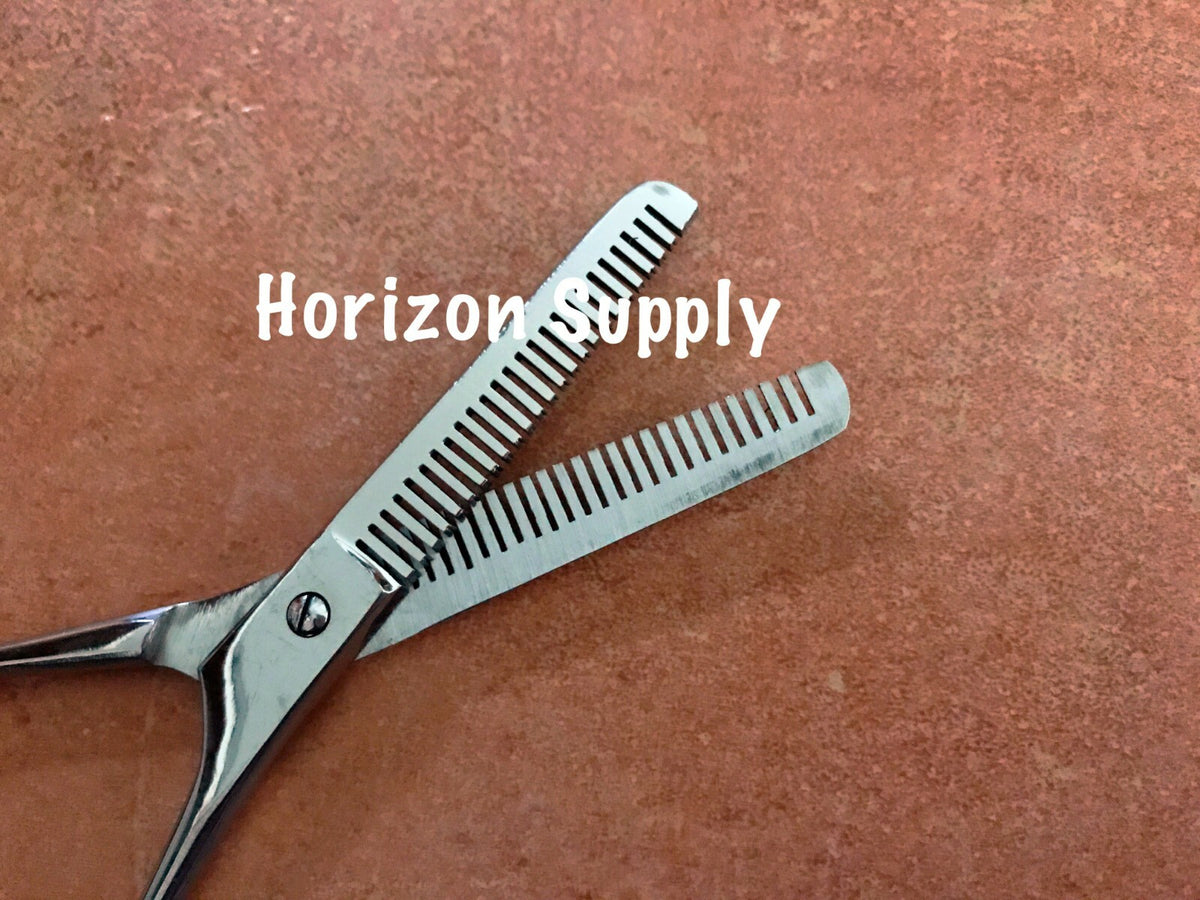 Professional 3-Piece Hairdressing Scissors Set with Thinning Shears - Ice Tempered Stainless Steel