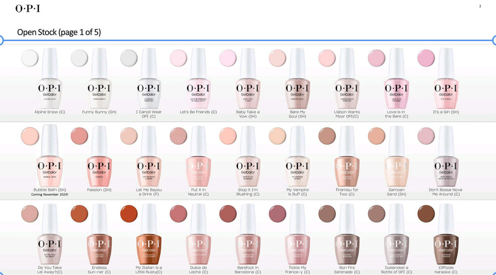 OPI GelColor Inteli-Gel Bare My Soul 0.5 oz – Gel Nail Polish #GCSH4