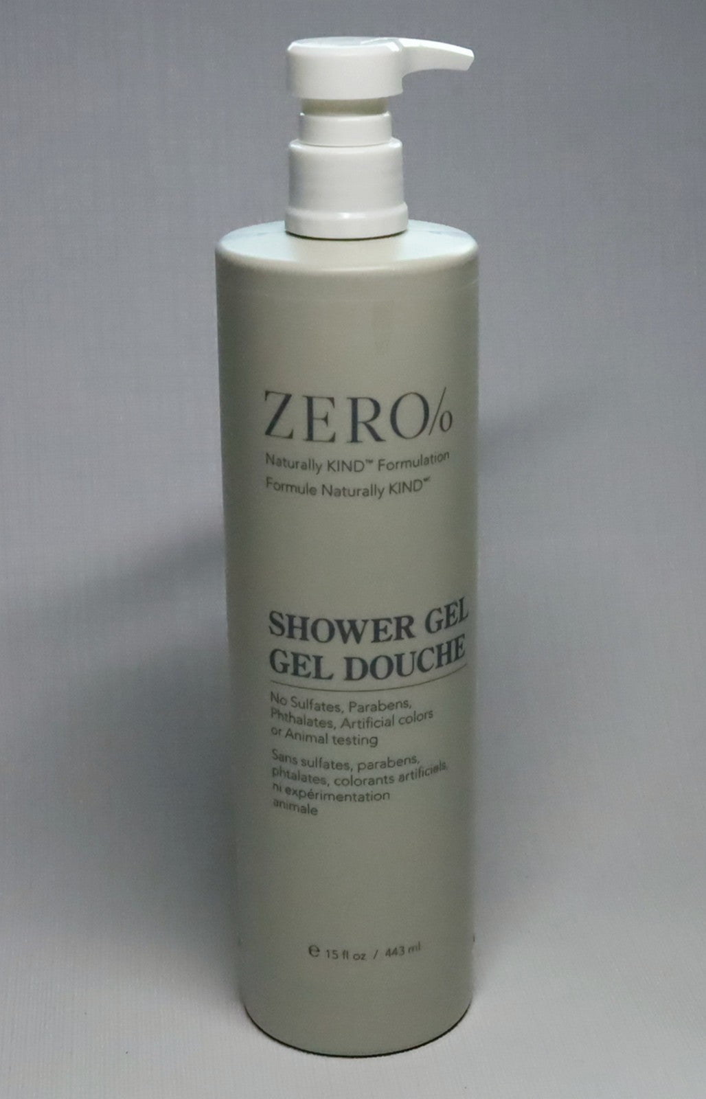 Gilchrist & Soames Zero % Shower Gel 15oz - Hotel-Quality, Naturally Kind Formula (Qty 4 Bottles)
