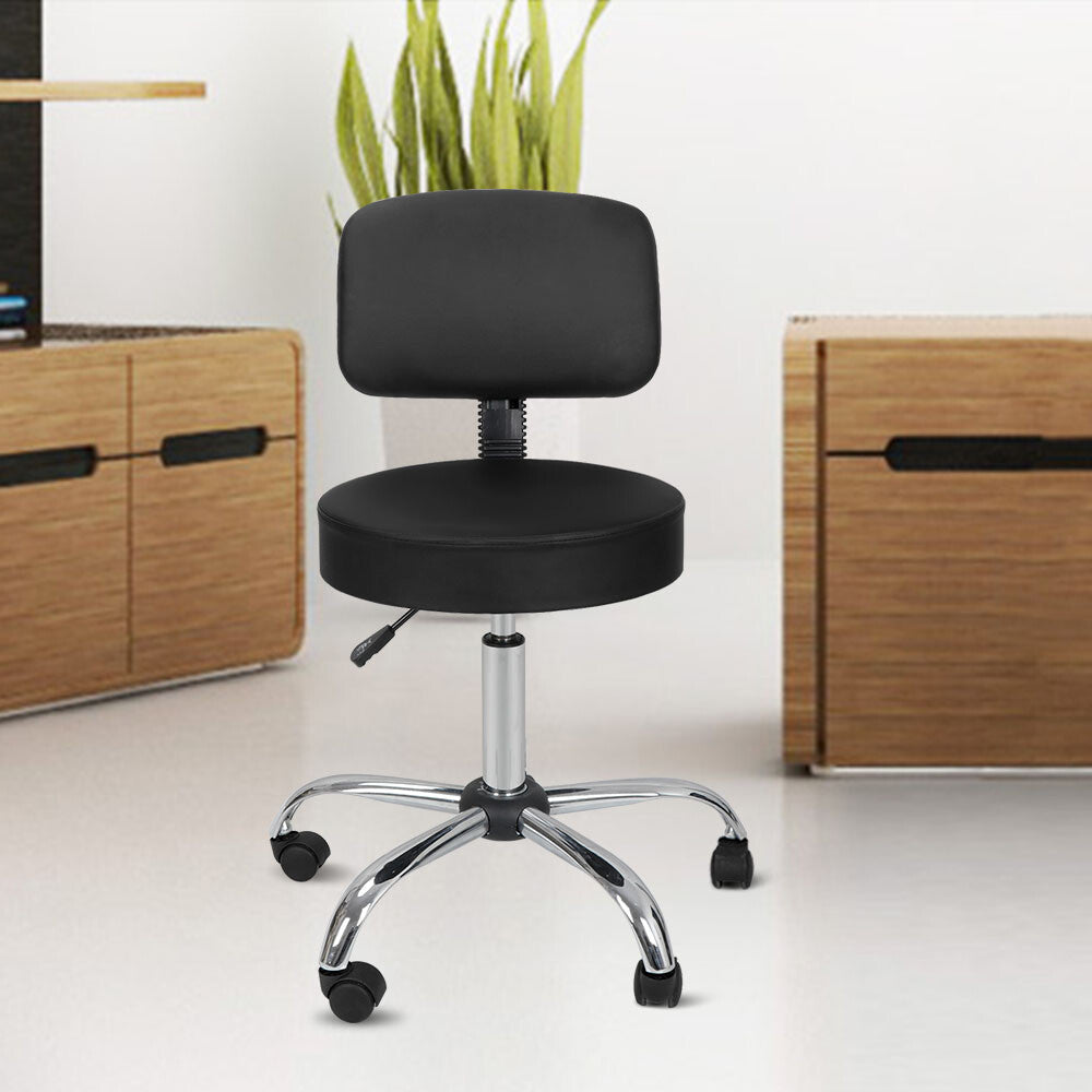 Adjustable Hydraulic Salon Hair Chair with Swivel and Back Rest