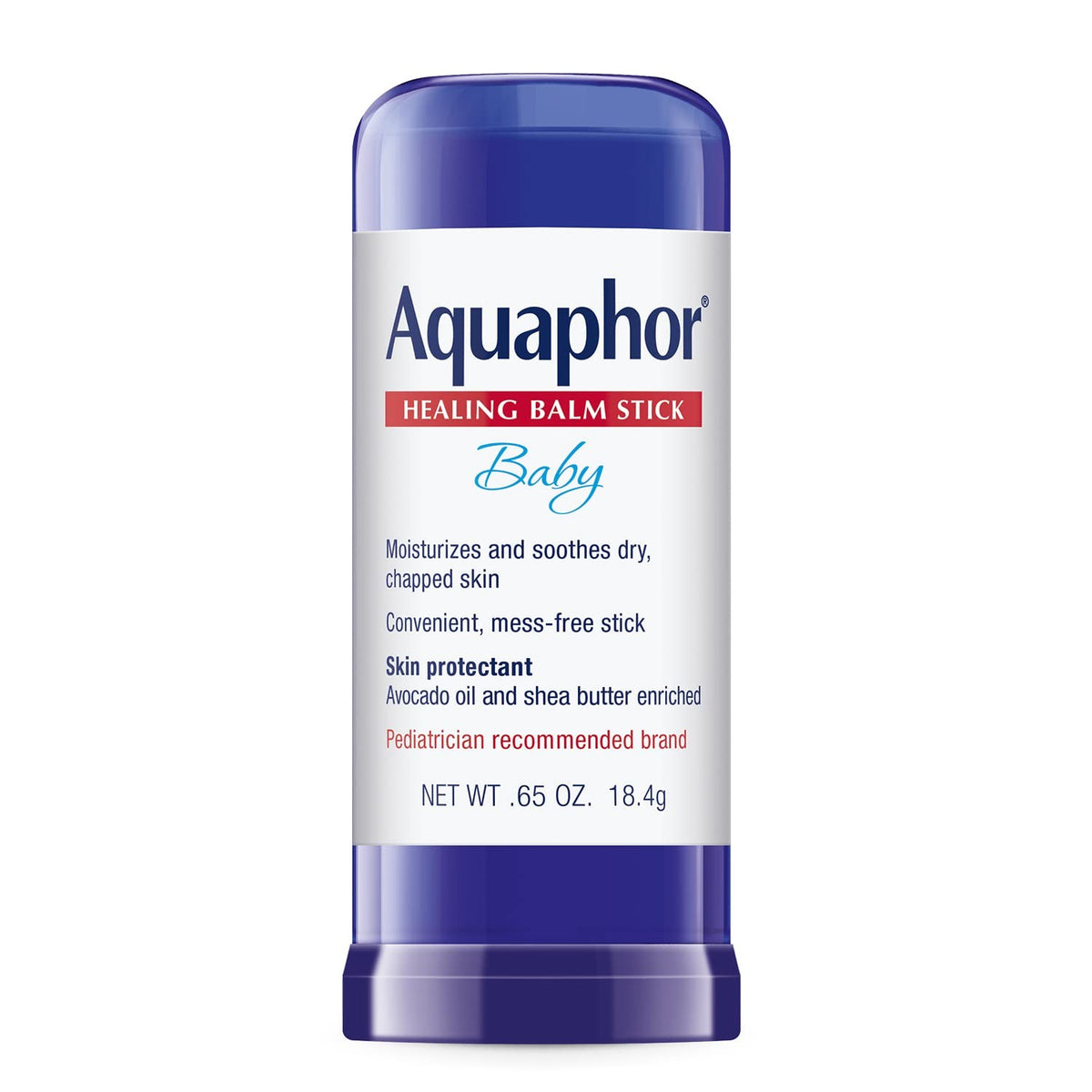 Aquaphor Baby Healing Balm Stick with Avocado Oil & Shea Butter 0.65 Oz