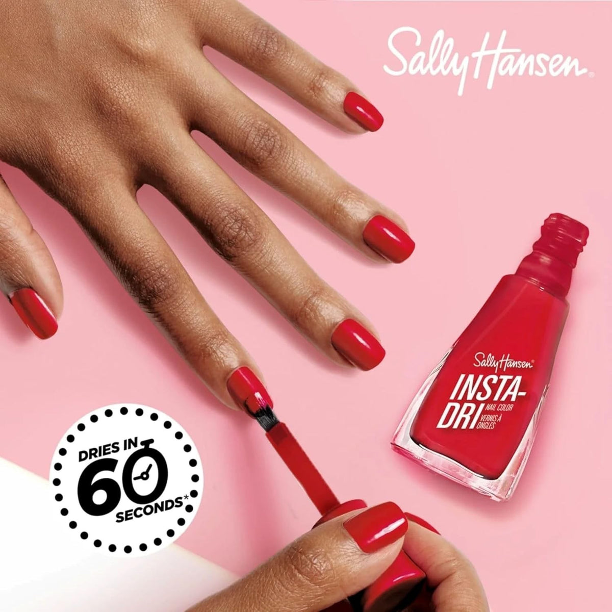 White Fast-Drying Nail Polish - 0.31 Fl Oz for Quick Touch-Ups