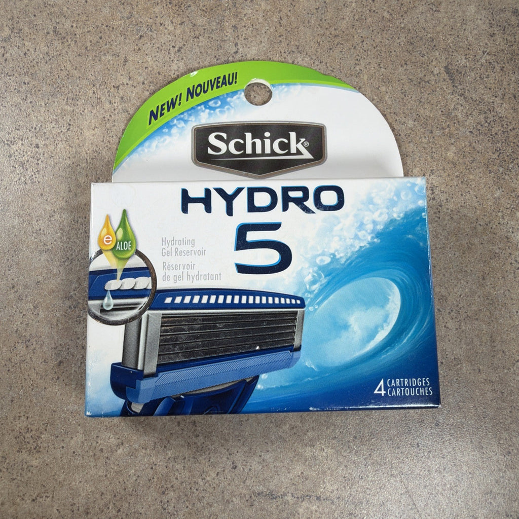 Schick Hydro 5 Hydrate Razor Blade Refills + Handle