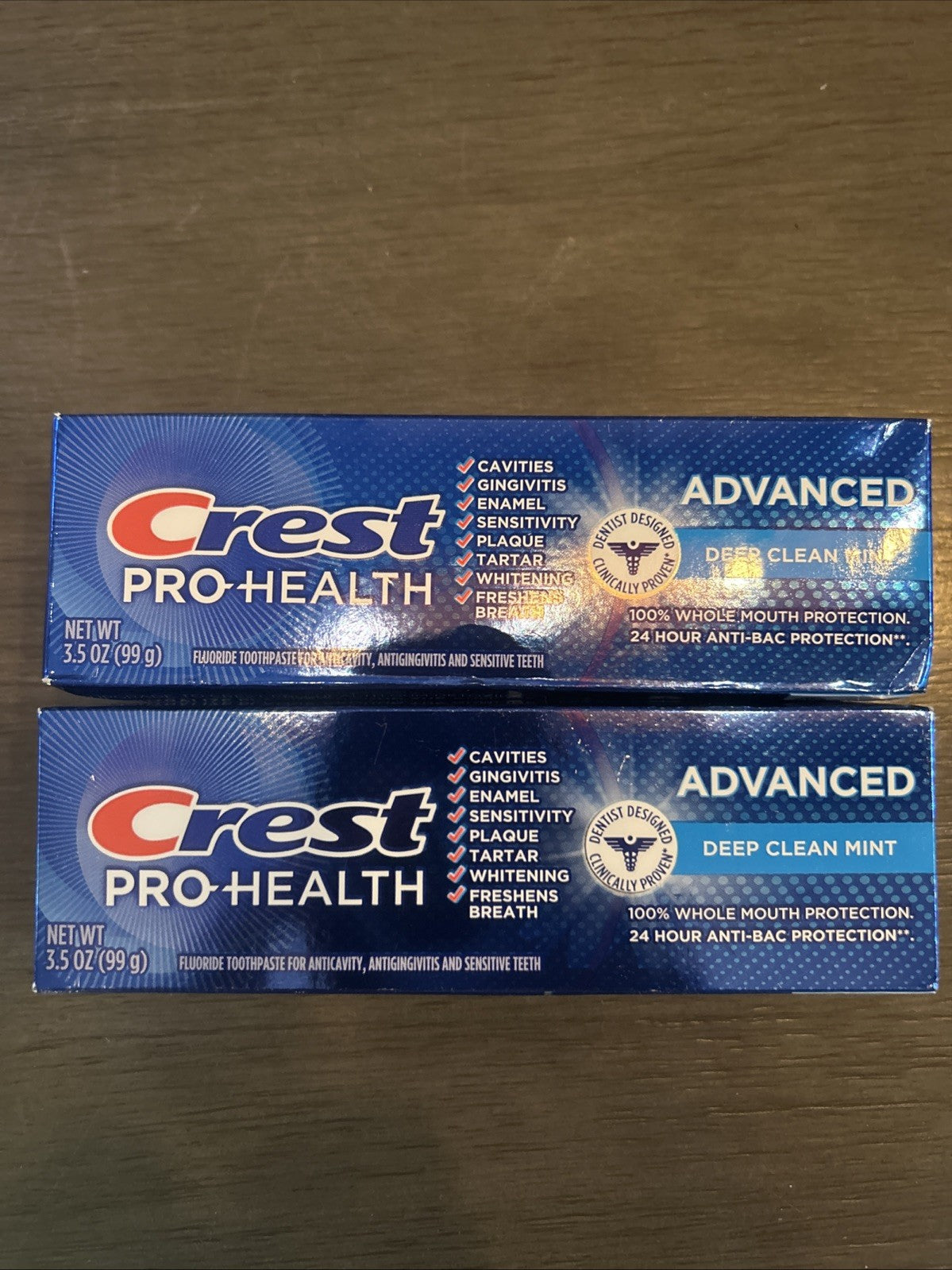 Crest Pro-Health Advanced Mint Toothpaste Deep Clean 3.5oz - Pack of 2