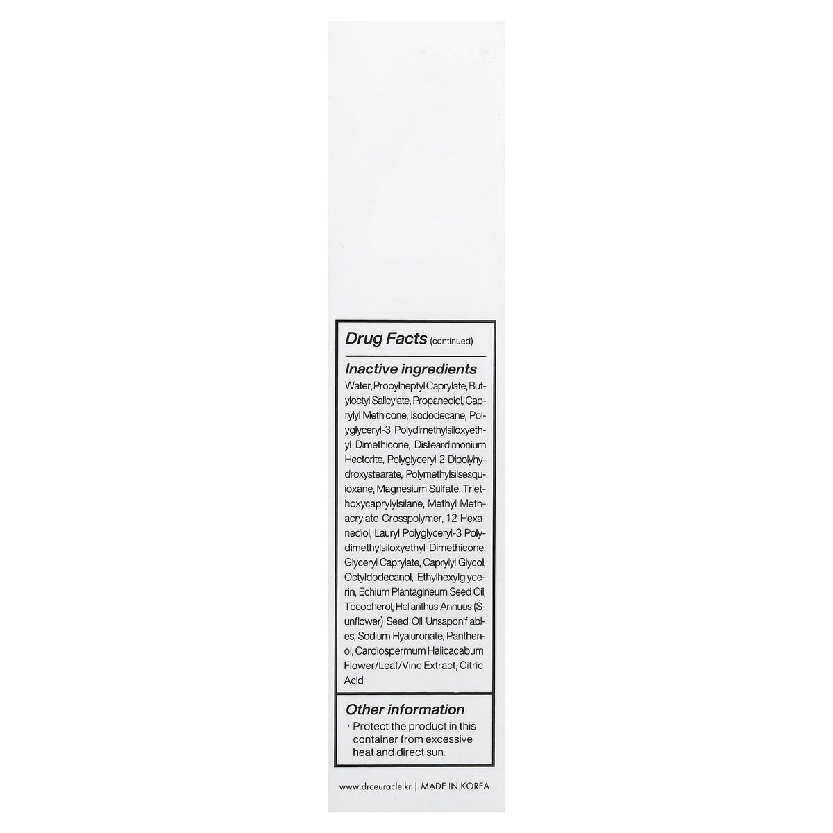 SPF 50 Sunscreen with Zinc Oxide - Broad Spectrum UV Protection, 1.69 fl oz