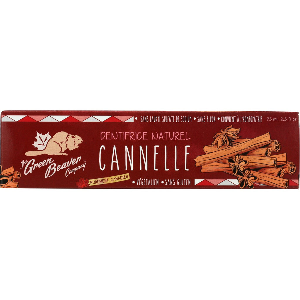 Natural Cinnamon Toothpaste - Whitens Teeth & Freshens Breath - 1 Pack