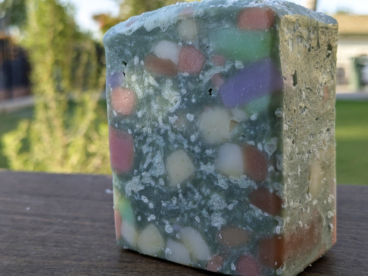 Handmade Reclaimed Soap 3-Bar Set Assorted Natural Tallow & Herbal Blend