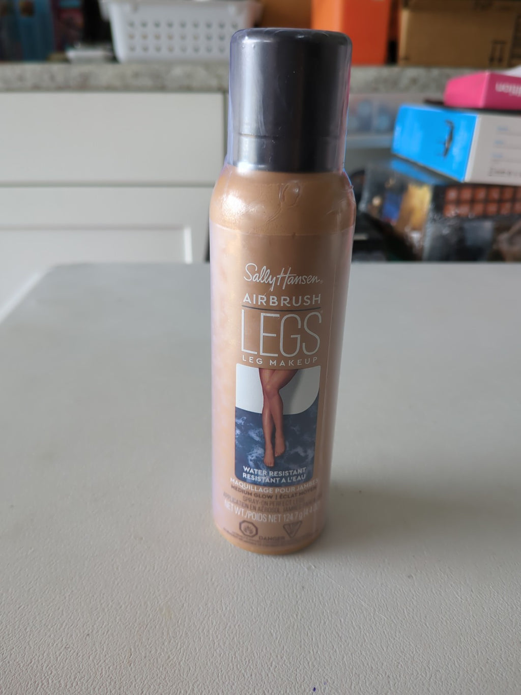 Sally Hansen Airbrush Legs Medium Glow Spray-On Leg Makeup 4.4oz