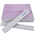 Professional Double-Sided Nail Files 100/180 Grit for Natural & Acrylic Nails
