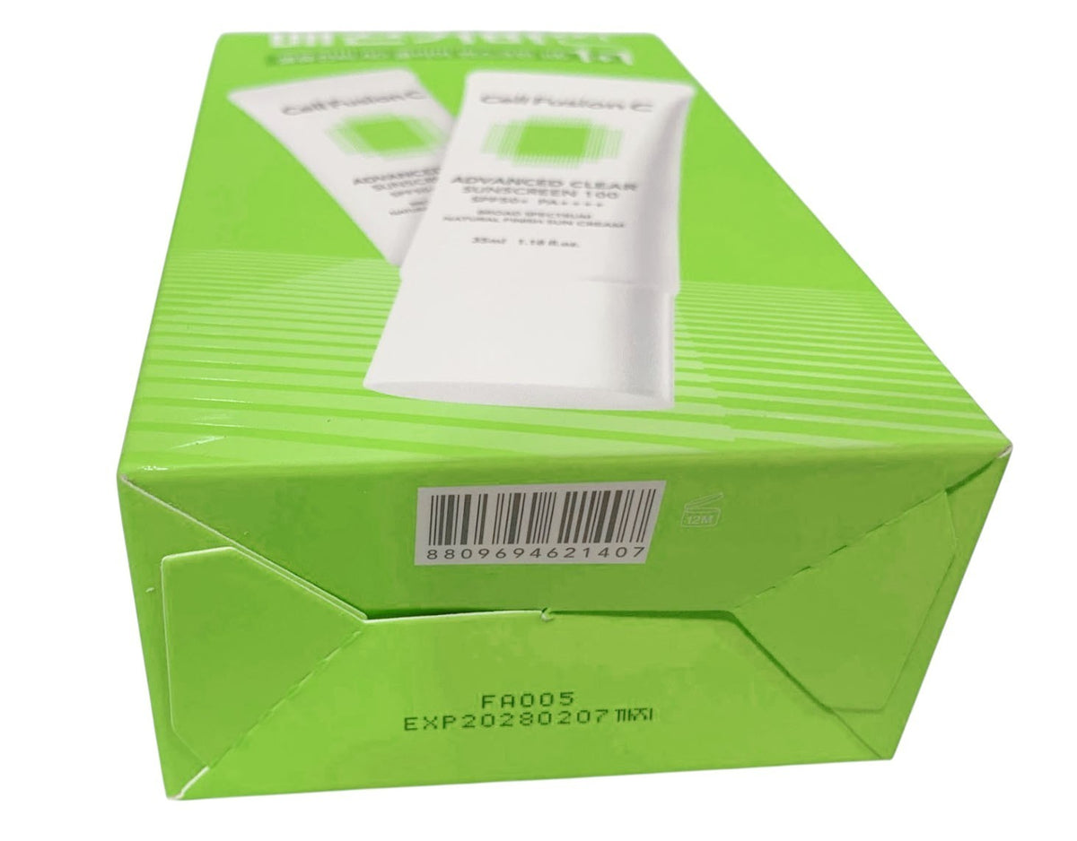 SPF 50+ PA++++ Clear Sunscreen with Niacinamide & Centella - 2x35ml