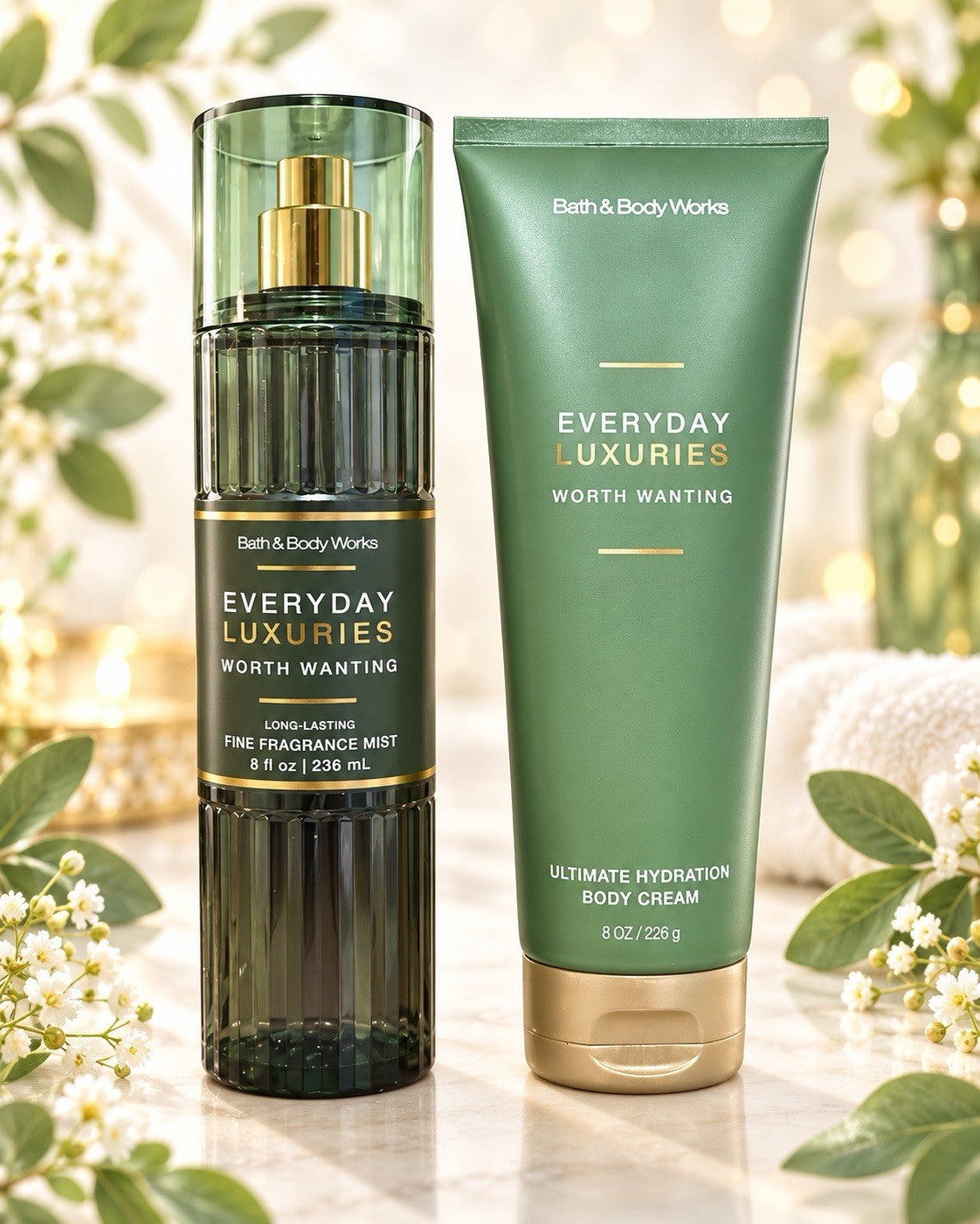 Bath & Body Works Worth Wanting Body Mist & Cream Set