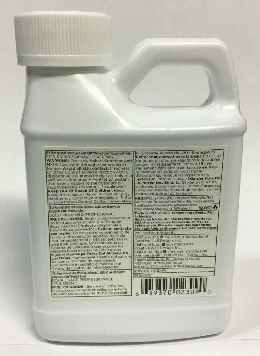 Nail Sculpting Liquid Adhesive - No Primer Needed, 8 Oz