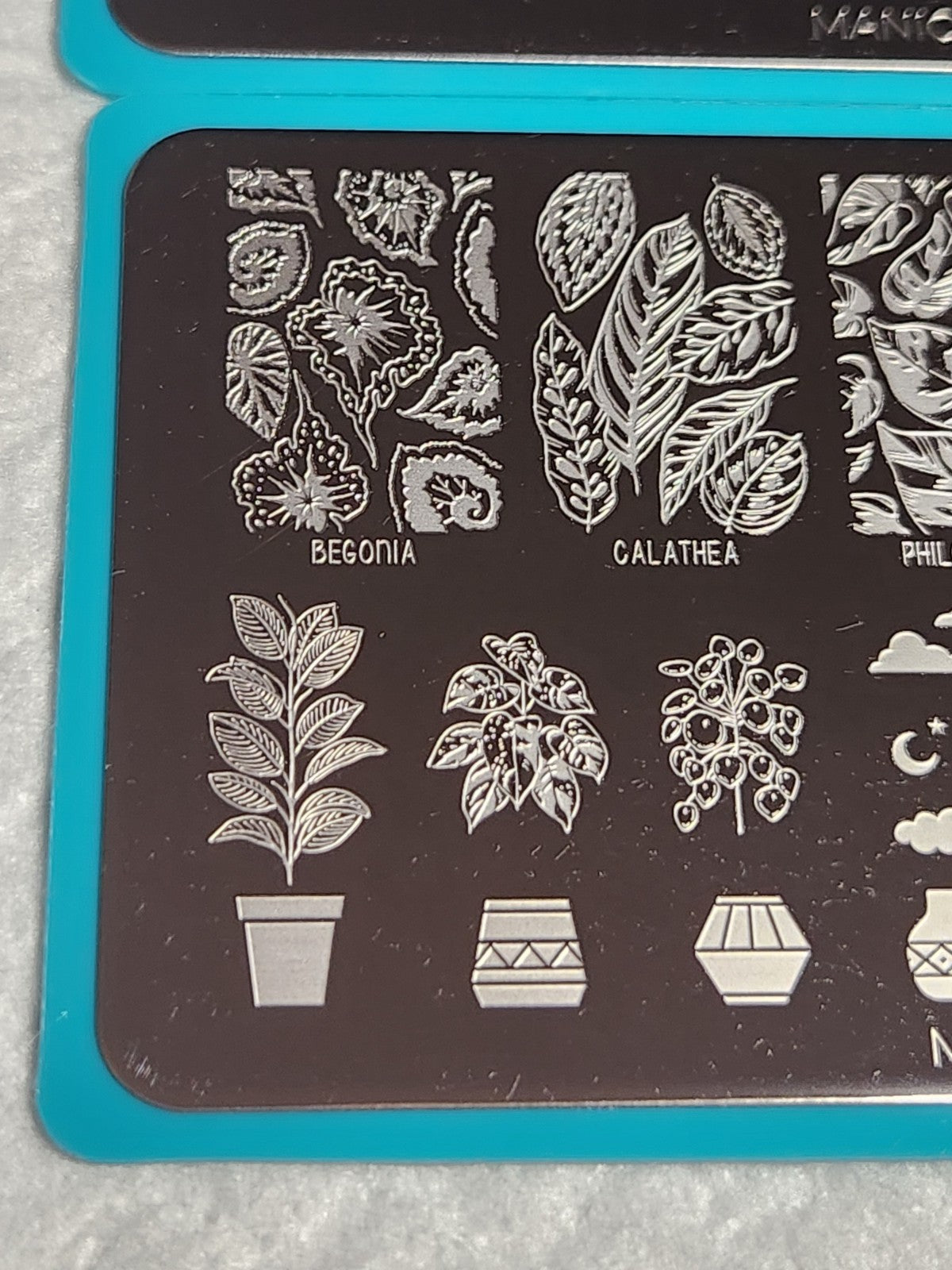 Maniology Nail Stamping Plate Set MXM085 & MXM086 - Nail Art Tools