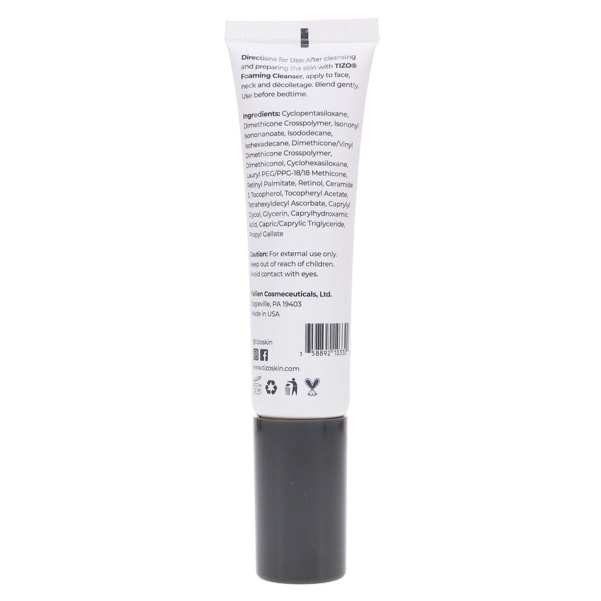 TIZO Photoceutical PM Restore 1 oz Anti-Aging Skin Treatment