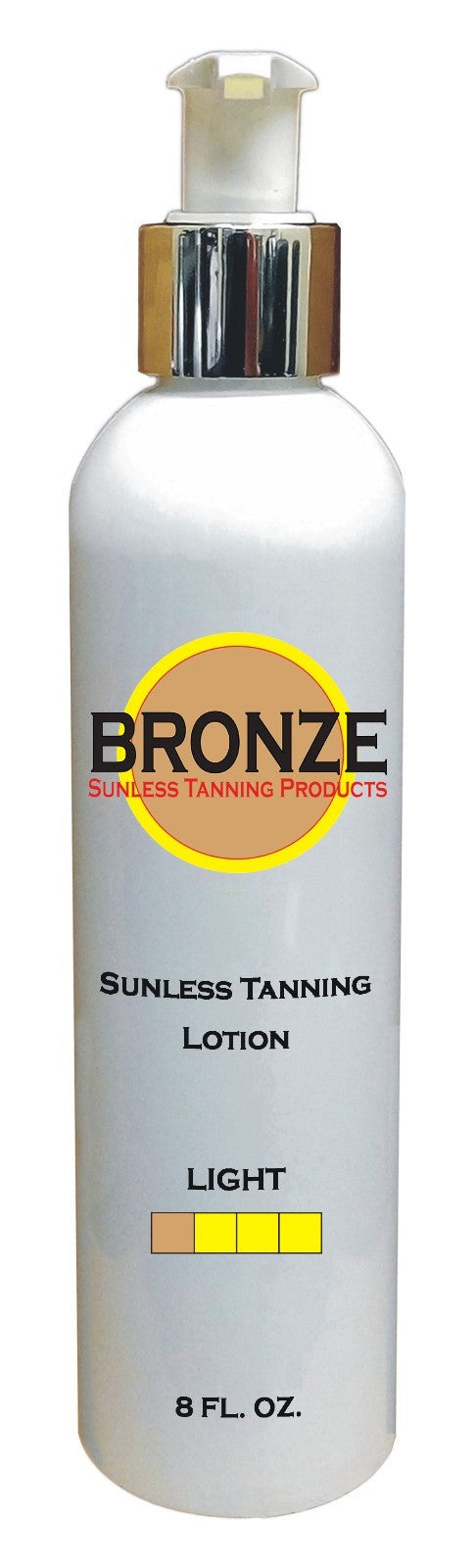 Bronze Self Tanning Lotion with Mitt and Gloves - 8 oz Multiple Shades