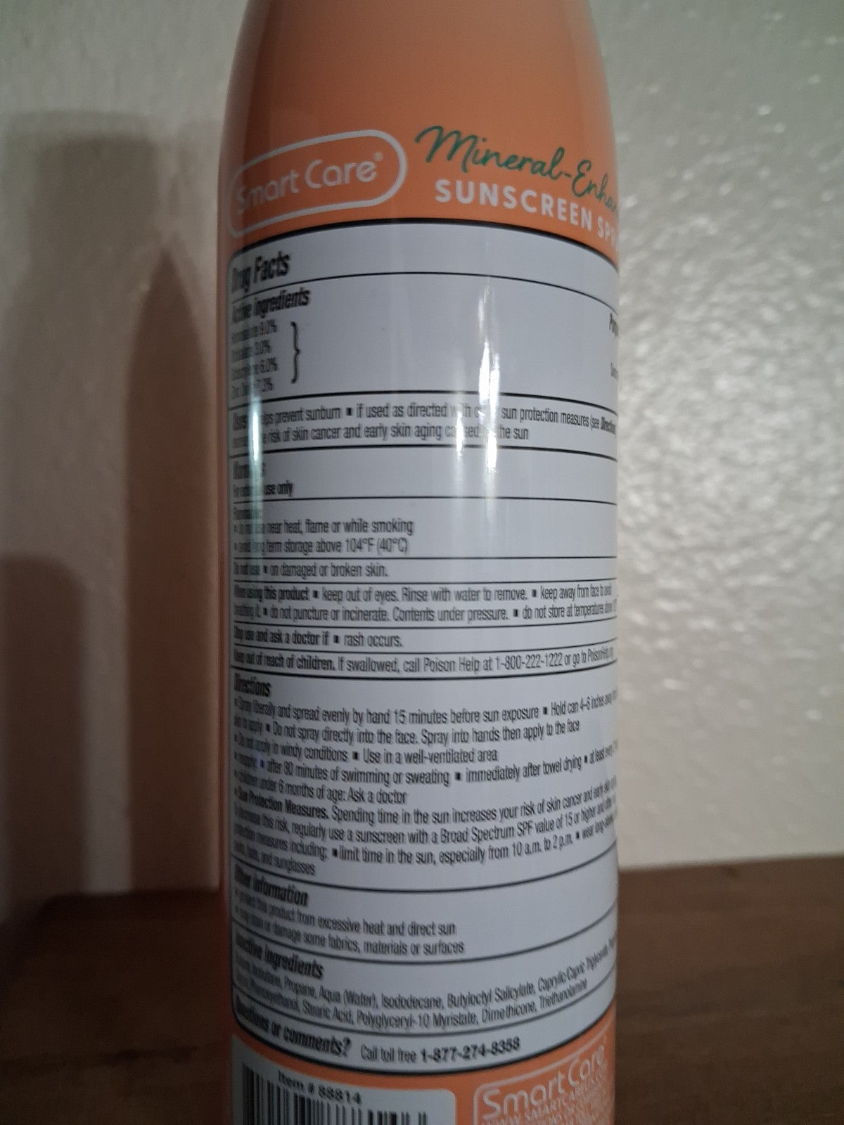Mineral Sunscreen Spray SPF 50 Water-Resistant 5.5 oz - Broad Spectrum Protection