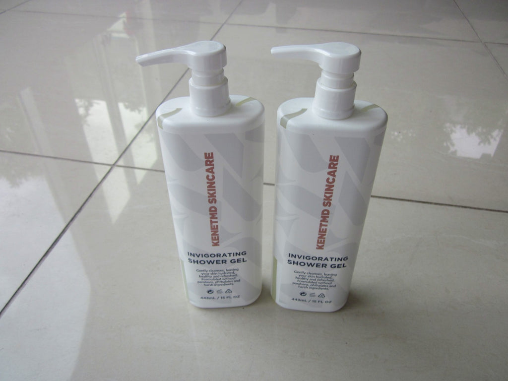Invigorating Shower Gel - 2 Bottles 15oz Each | Skincare & Body Wash