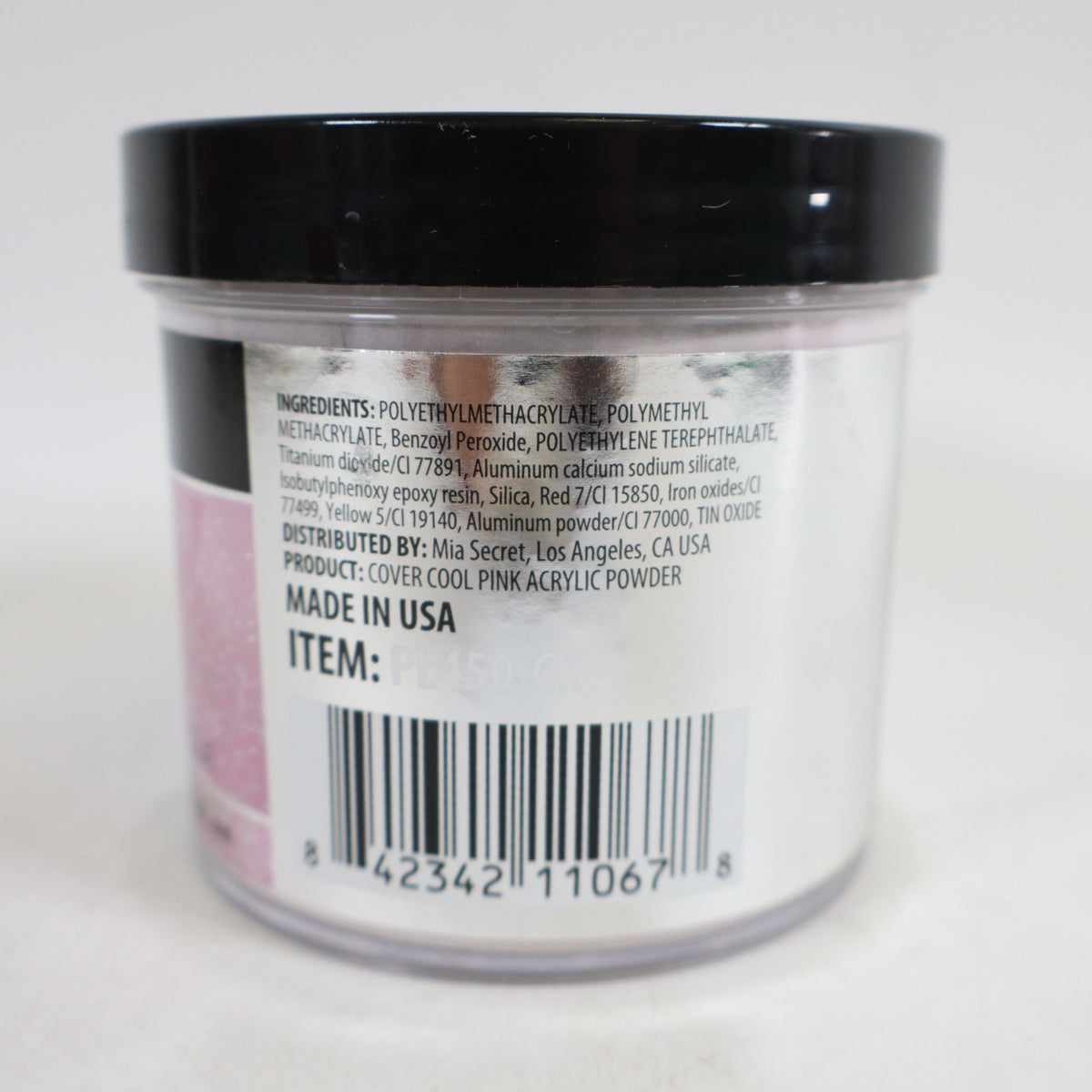 Acrylic Powder Cover Cool Pink Nail Powder 8oz for Professional Nails