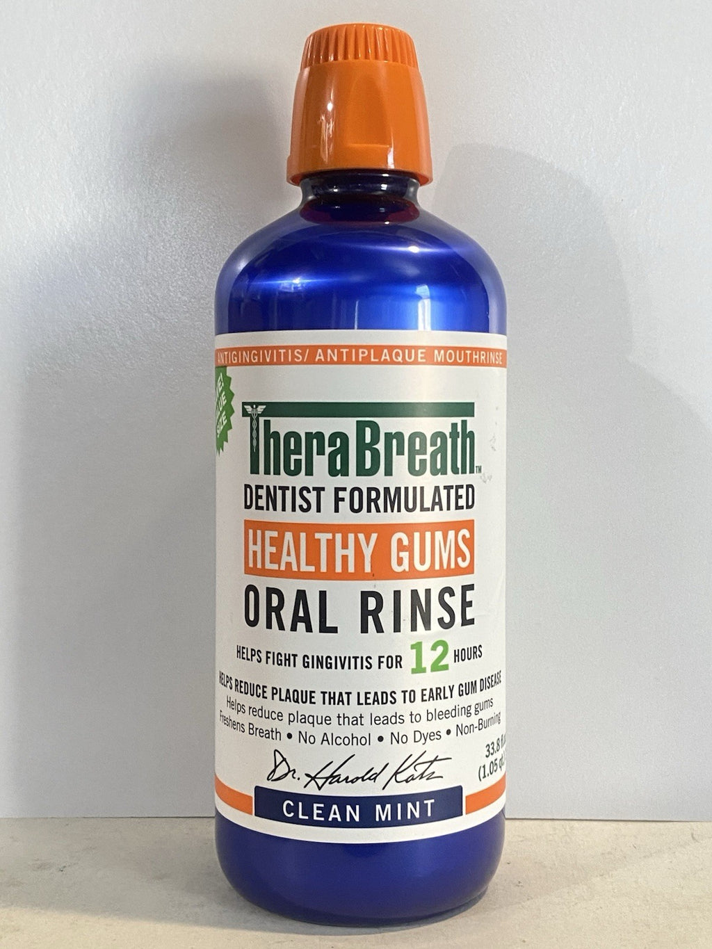 Antigingivitis Mouthwash with Fresh Mint - Healthy Gums, 33.8 Fl Oz