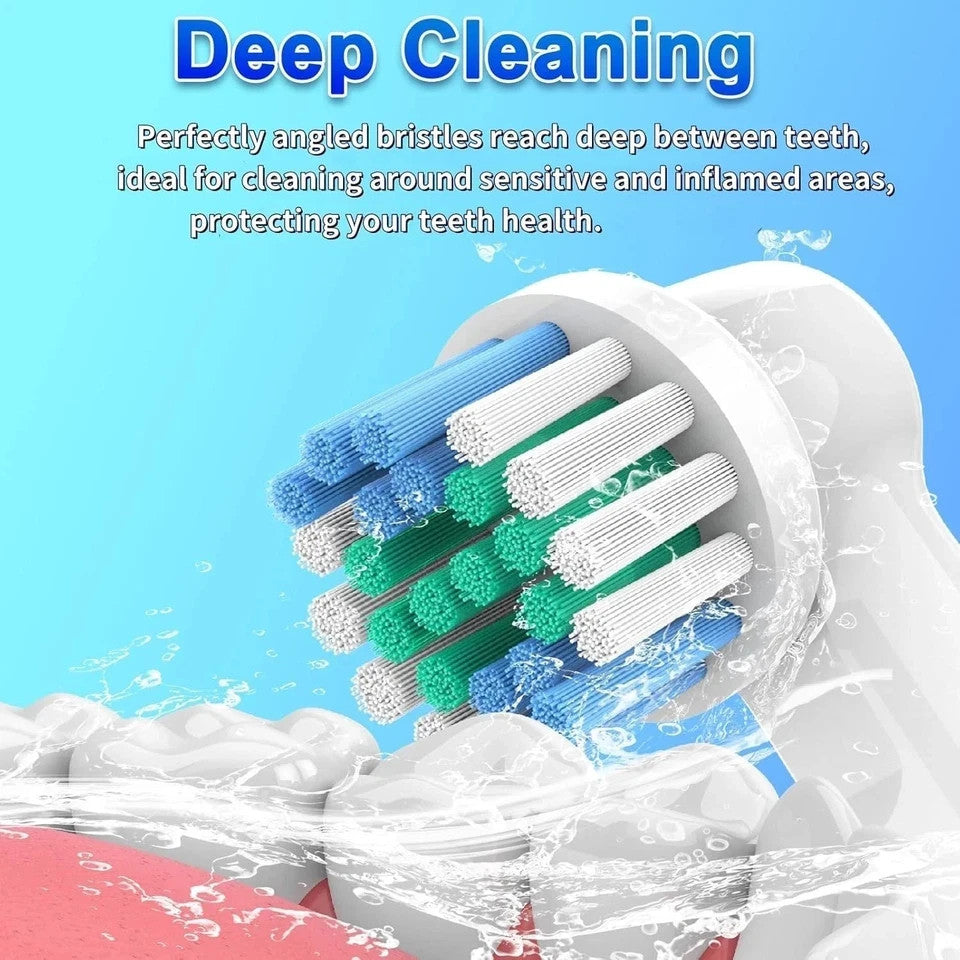 Oral-B iO Replacement Brush Heads 8 Pack - Soft Bristles for Oral Care