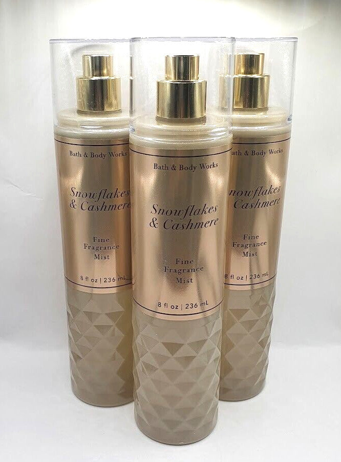 Snowflakes & Cashmere Body Mist Set - 8 Fl Oz, Discontinued Fragrance