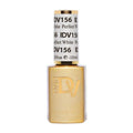 DND DIVA Gel Nail Polish - White UV/LED Color Gel #156, Long-Lasting