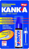 Mouth Pain Liquid Relief for Canker Sores & Irritation - 2 Pack 0.33 Oz