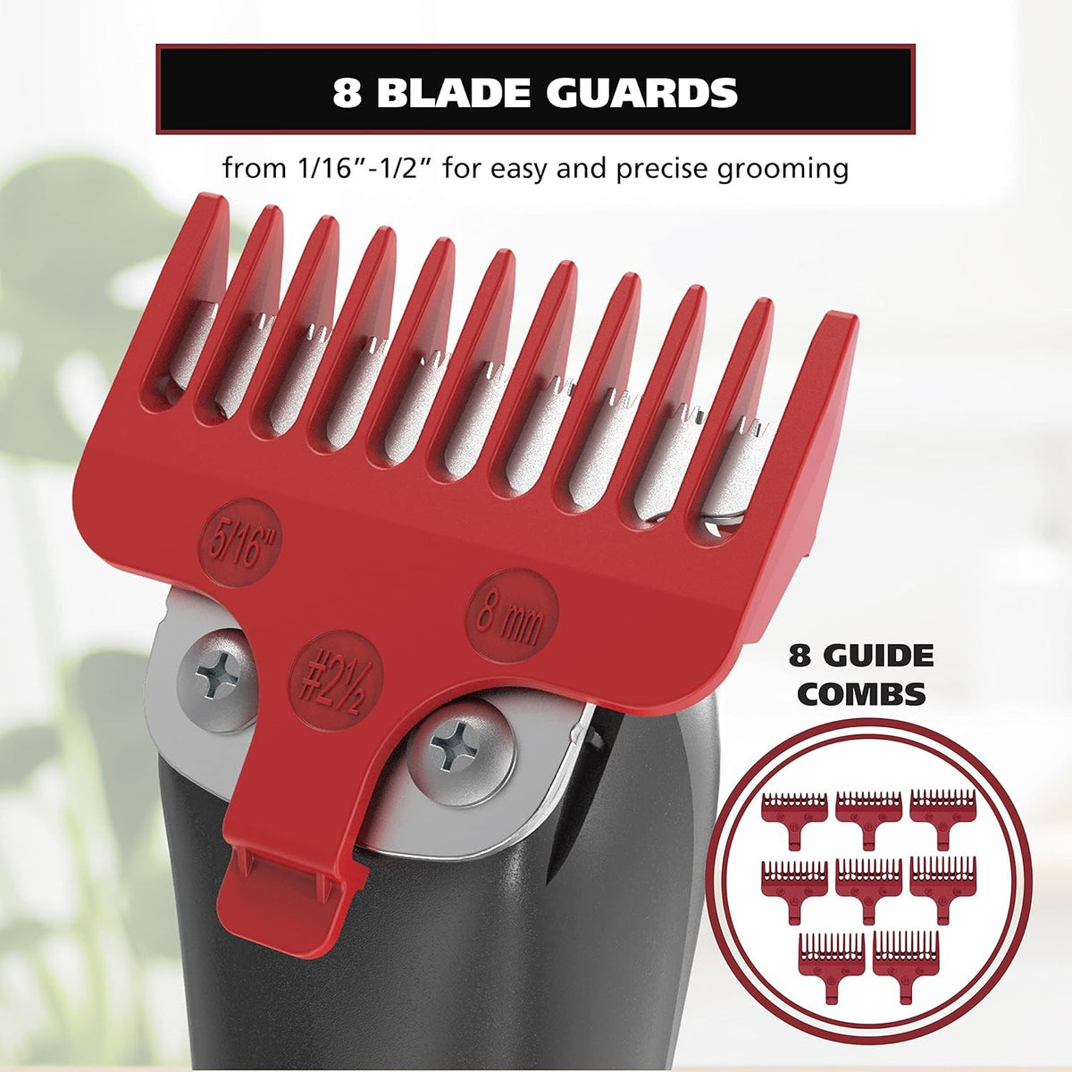 Wahl Edge Pro Bump-Free Corded Beard Trimmer for Men, Precision Line & Detail