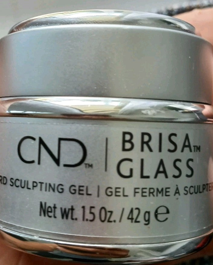 Sheer Sculpting Gel 1.5oz - Glass Verre Crystal for Nail Art, Lot of 2