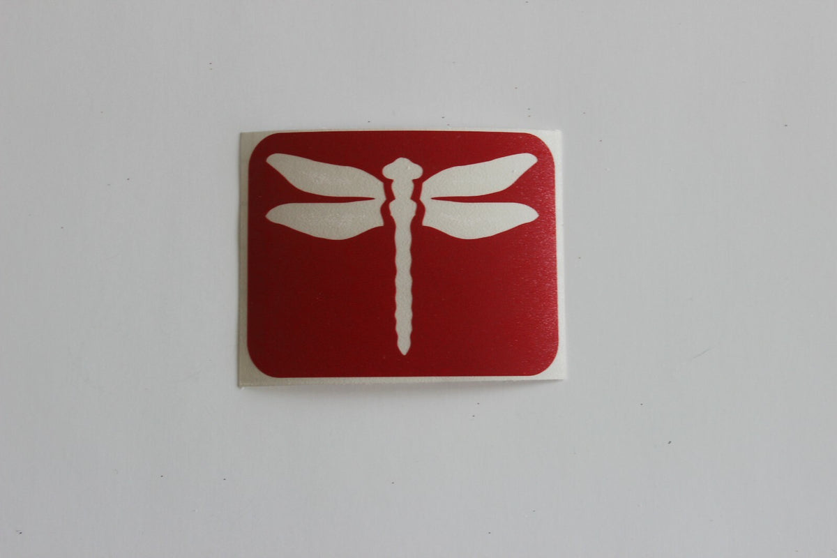 Dragonfly Glitter Tattoo Stencil Pack - 20 Single-Use Stencils