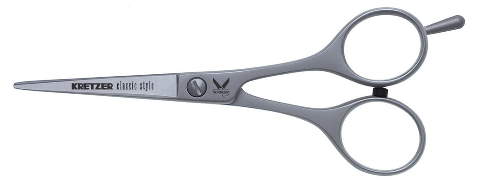 Professional Hairdressing Scissors 4.5" Satin Finish Micro-Serrated Blades