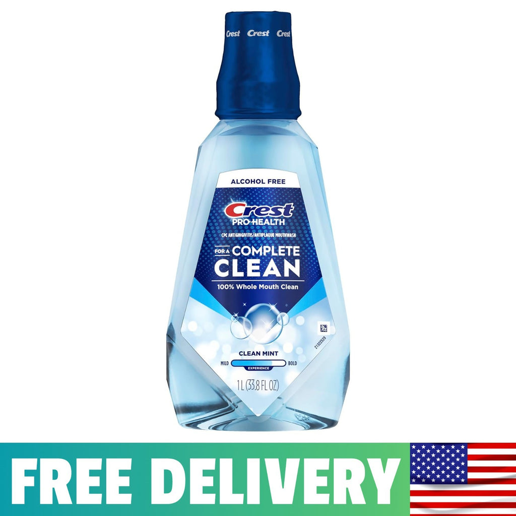 Crest ProHealth Multi-Protection Mouthwash with Clean Mint 1L