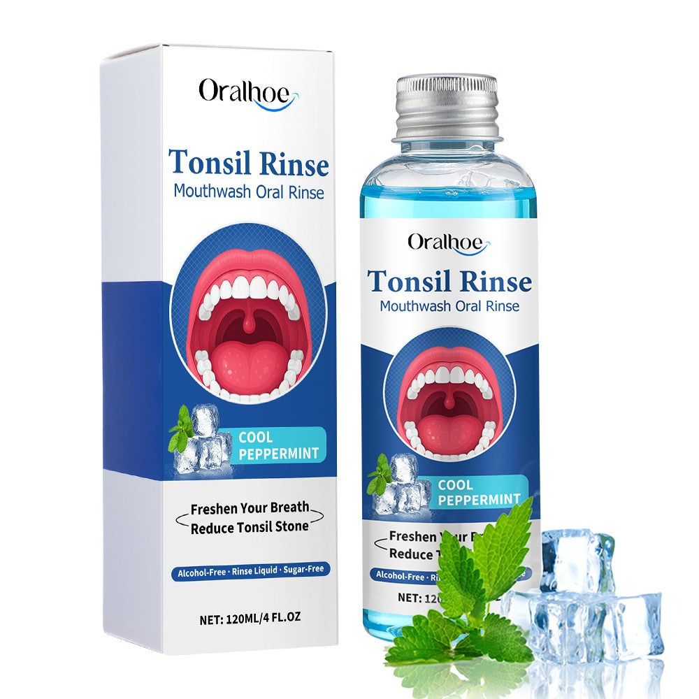 Natural Tonsil Stone Remover Mouthwash 2-Pack - Bad Breath & Oral Hygiene