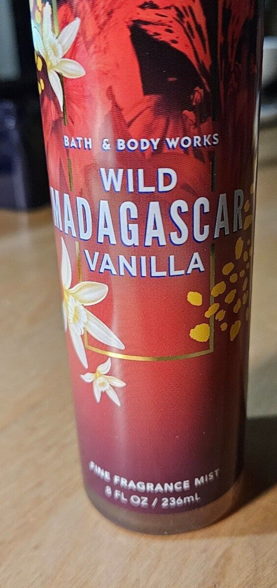 Madagascar Vanilla Body Mist - 8oz Refreshing Fragrance Spray