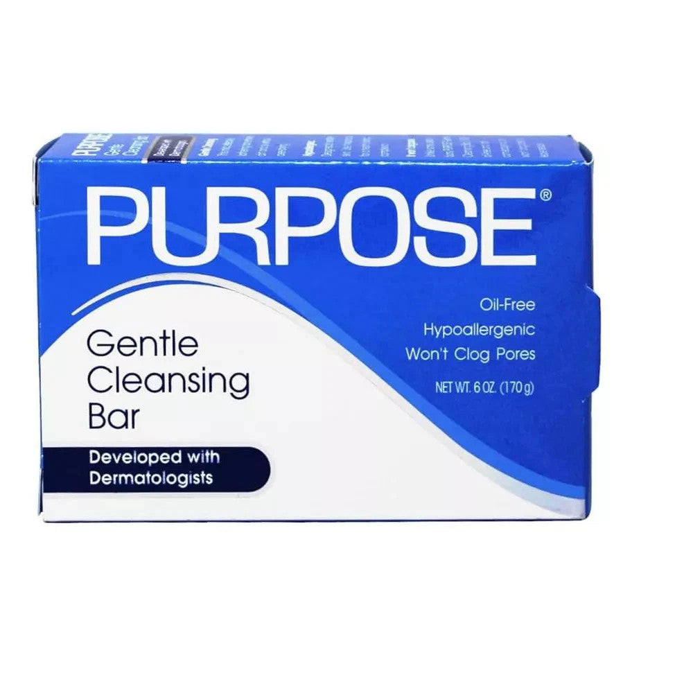 Gentle Cleansing Face & Body Bar Soap for Sensitive Skin 6 oz - 9 Pack