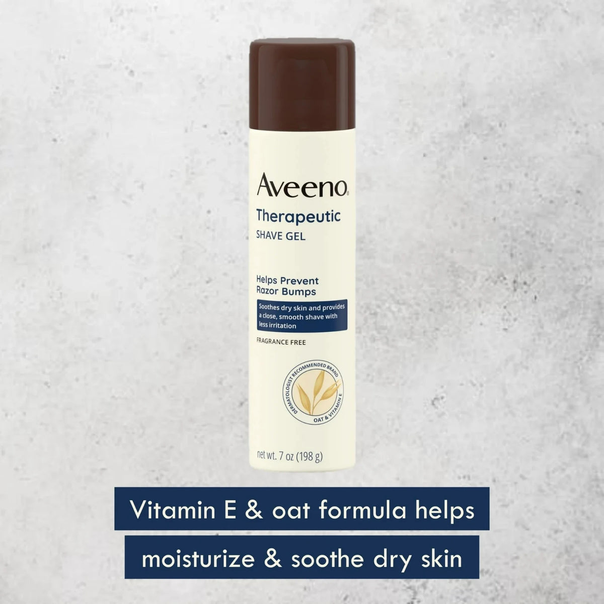 Aveeno Therapeutic Shave Gel for Dry Skin with Oat & Vitamin E - Sensitive Skin