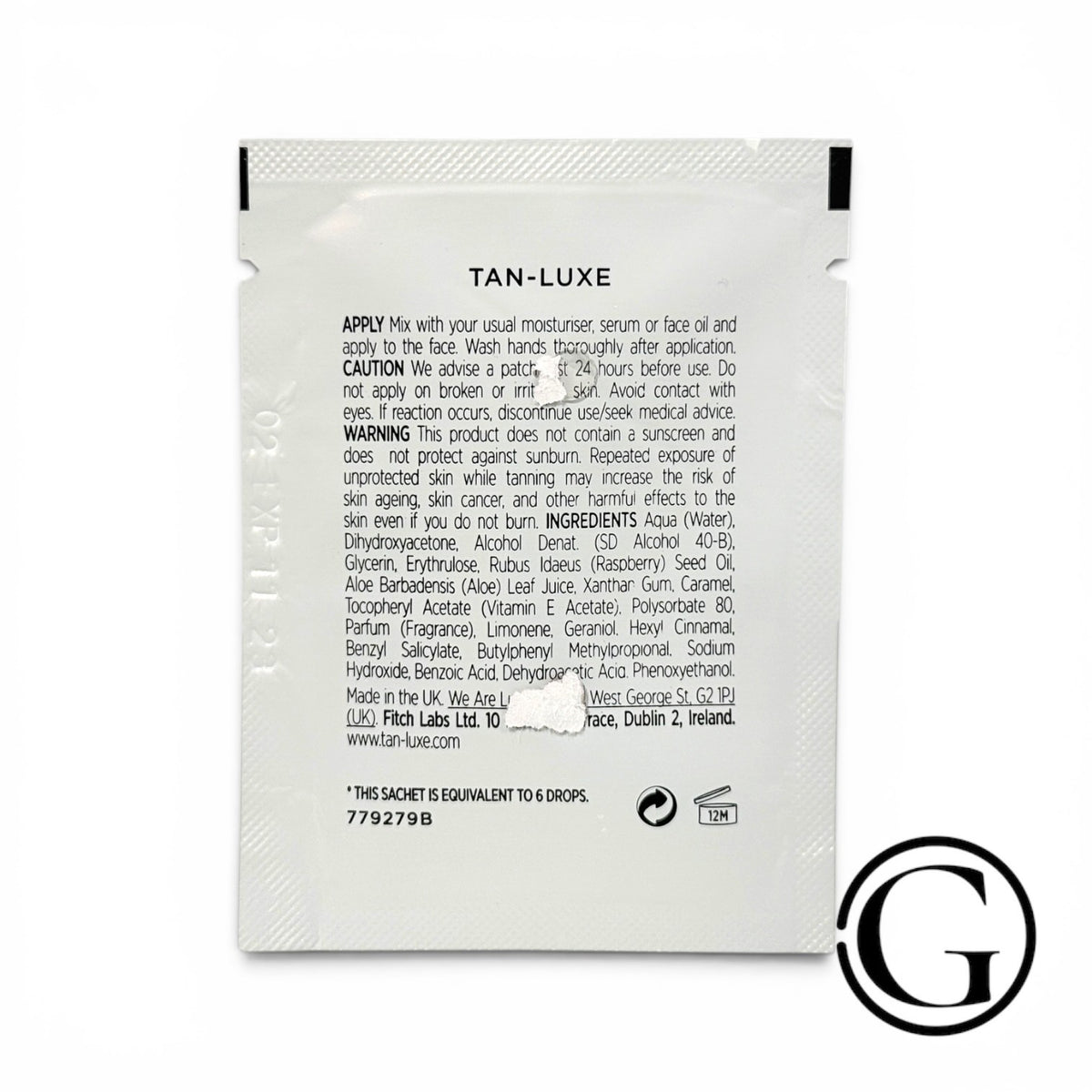 50 Pack Self-Tan Face Drops Light to Medium for Natural Glow
