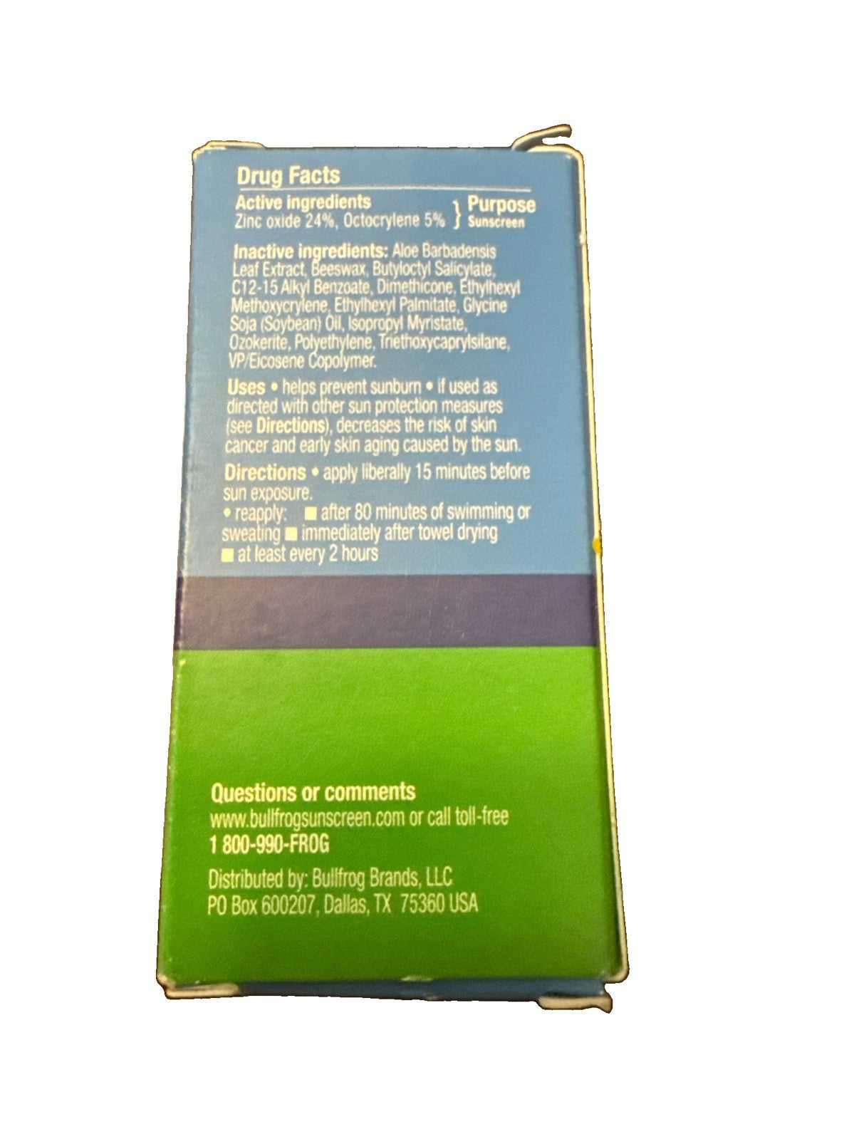 SPF 50 Water-Resistant Sunscreen Stick for Face & Body - Clear