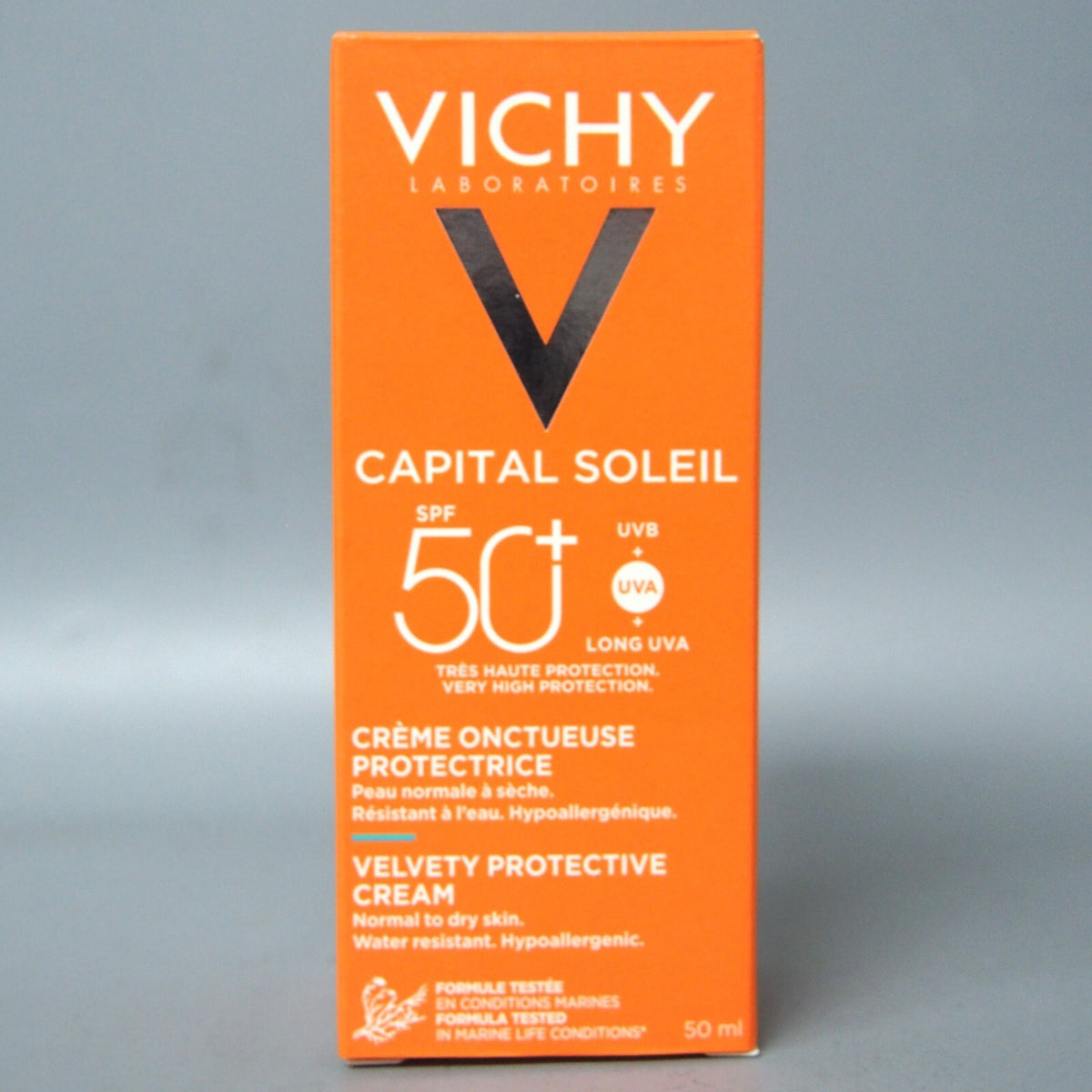 SPF 50 Sunscreen Cream - Velvety Protective Face & Body Sunblock 50ml