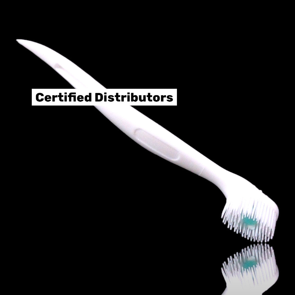 Disposable Mini Toothbrushes with Cleaning Beads Travel No Water - 72 Pack