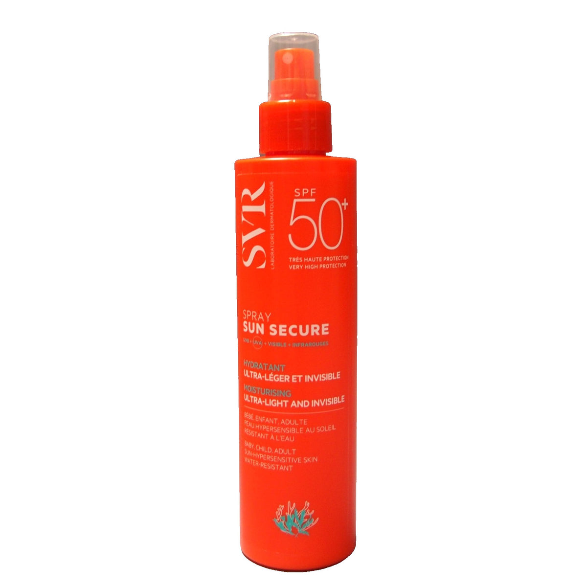 SPF50+ Sun Protection Spray - Invisible Moisturizing Sunblock 200ml