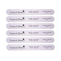 Jumbo Nail File Set - Colossal 180 Grit Silver Nail Buffers - 6 Pack