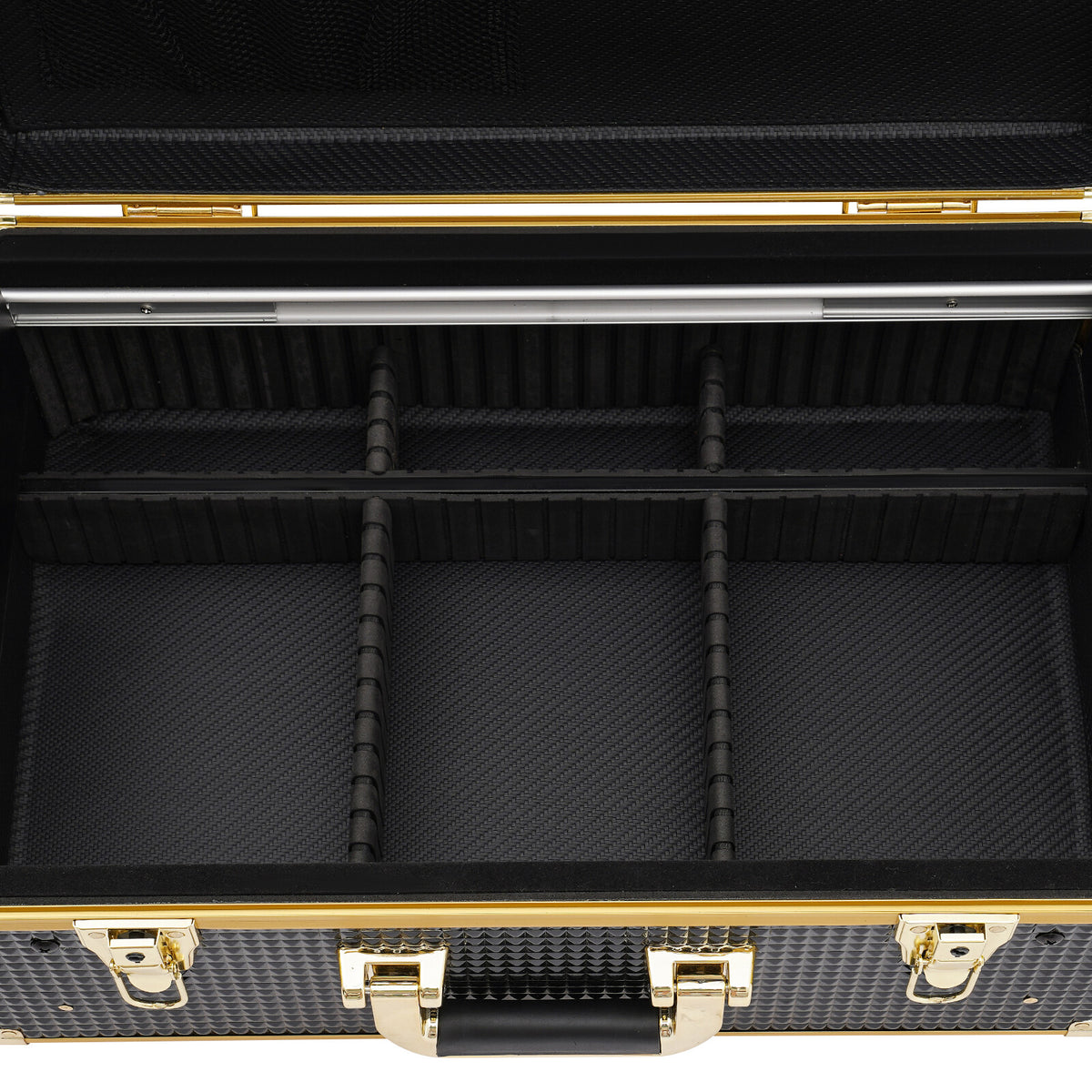 Professional Barber Tool Organizer Case with Locks & Keys