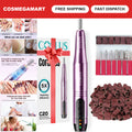 Cordless Electric Nail Drill File Kit - Rechargeable Manicure & Pedicure Tool